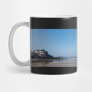 Tractor on the beach Mug